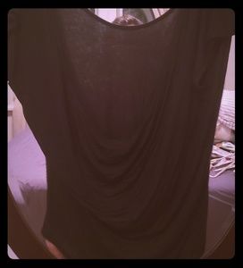 Soft shirt with a low back!